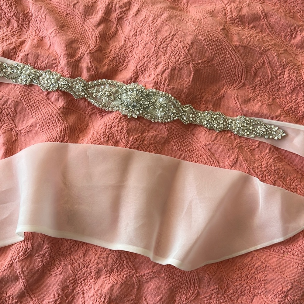 Allure bridal sash style number SASH33
